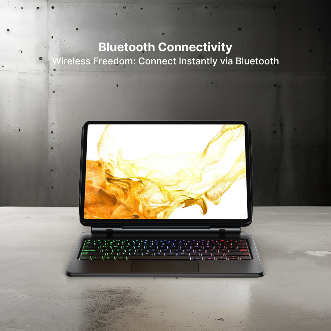 Astro - Wireless Keyboard Case with TouchPad for Samsung Tab 12.4" & 11"