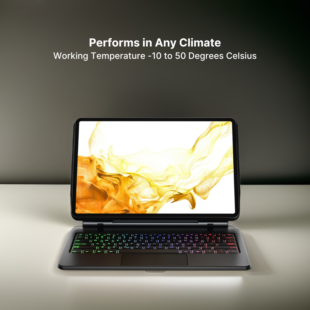 Astro - Wireless Keyboard Case with TouchPad for Samsung Tab 12.4" & 11"