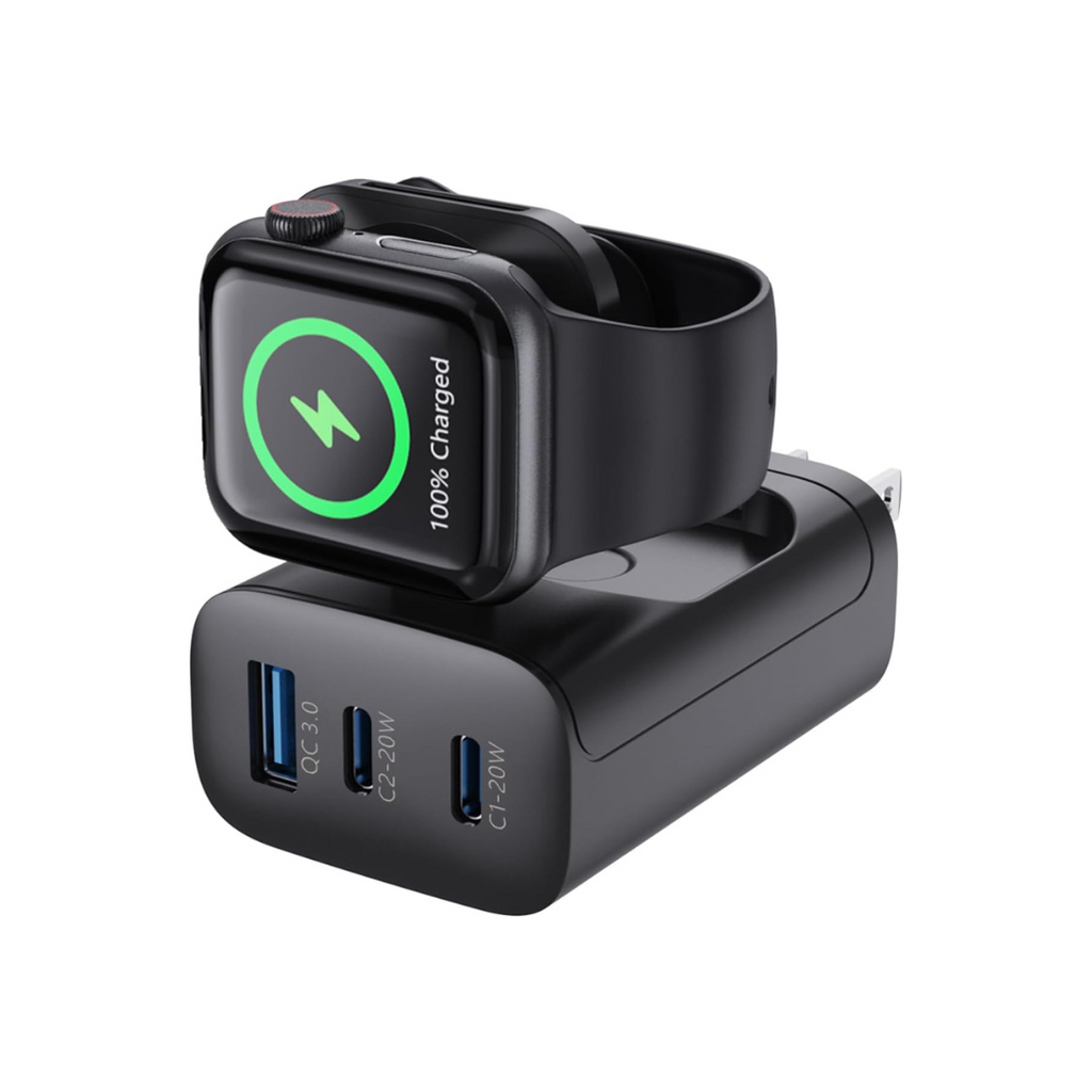 43W Fast Charger – Portable with Foldable Watch Stand