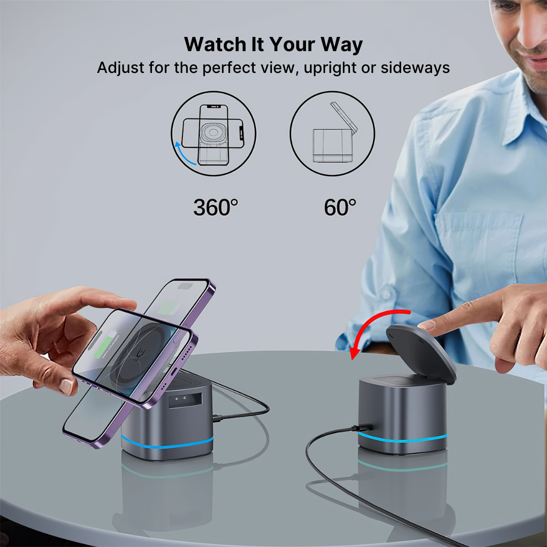 3-in-1 Apple Charging Pod