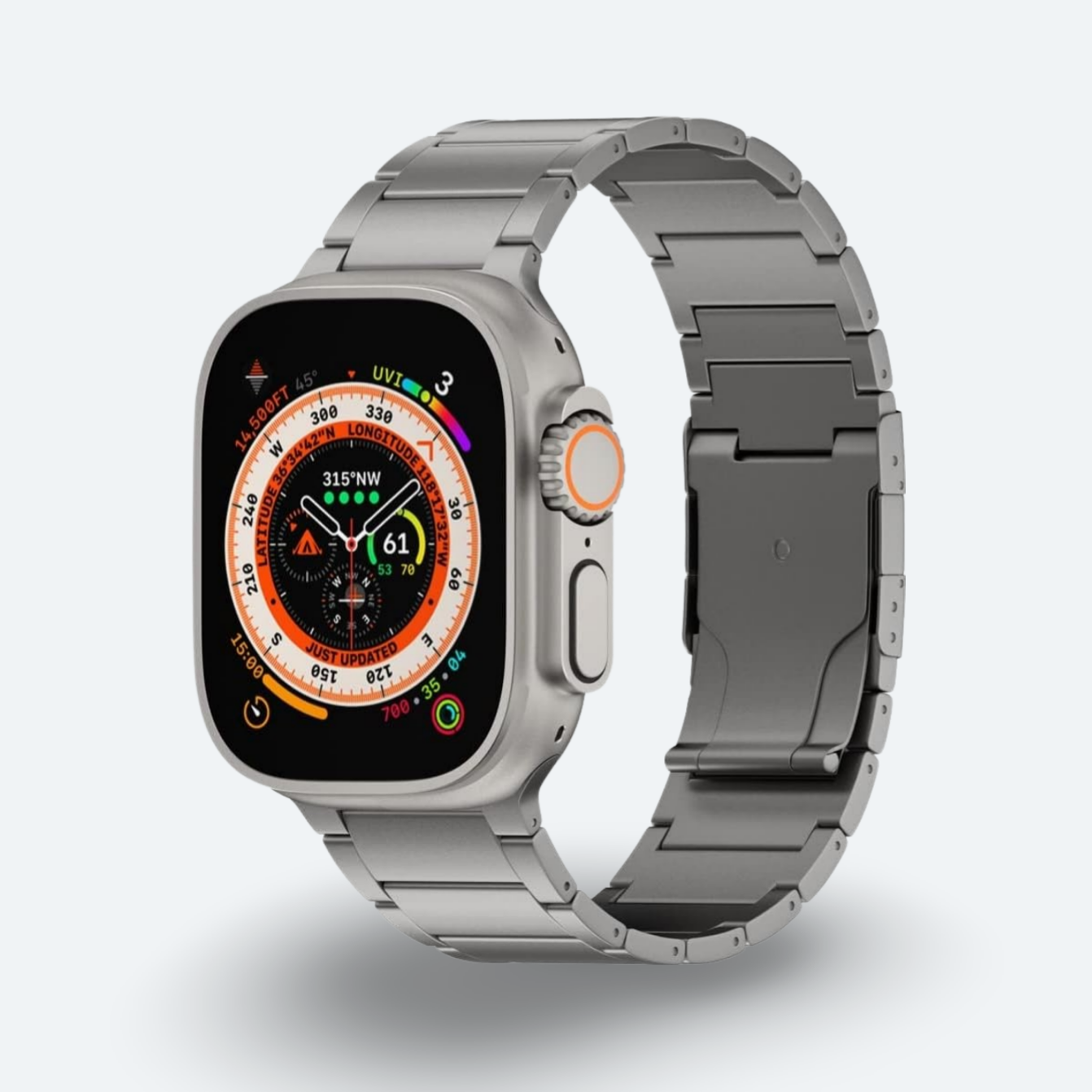 Titanium Apple Watch Band