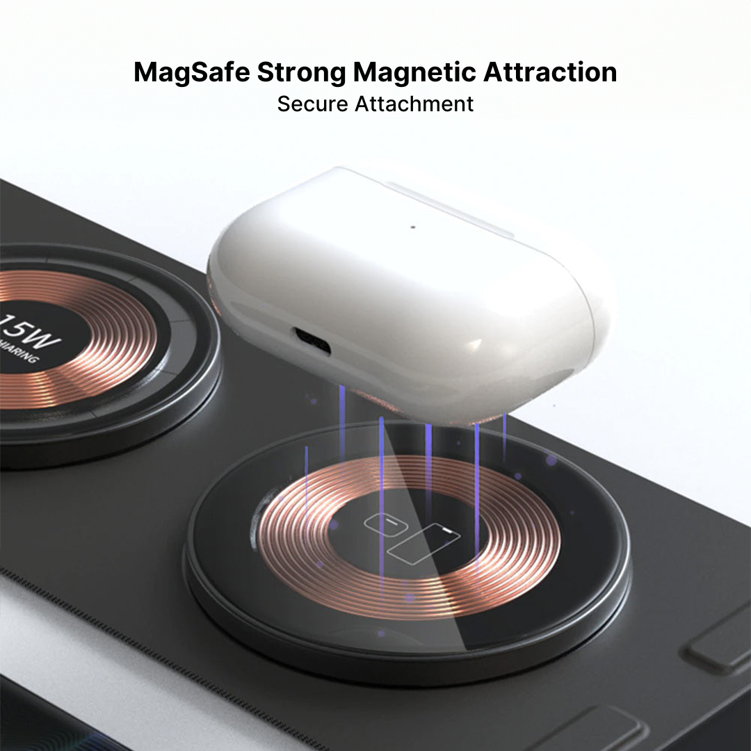 3-in-1 Wireless Charger for Travel