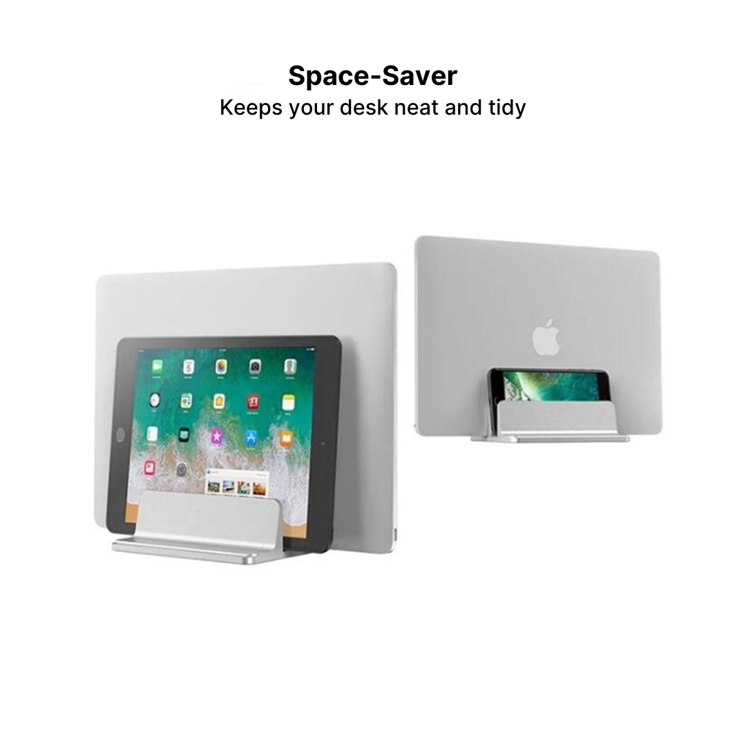 Vertical Metal Laptop Stand