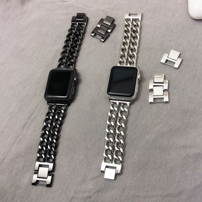 Duo Link Metal Apple Watch Band