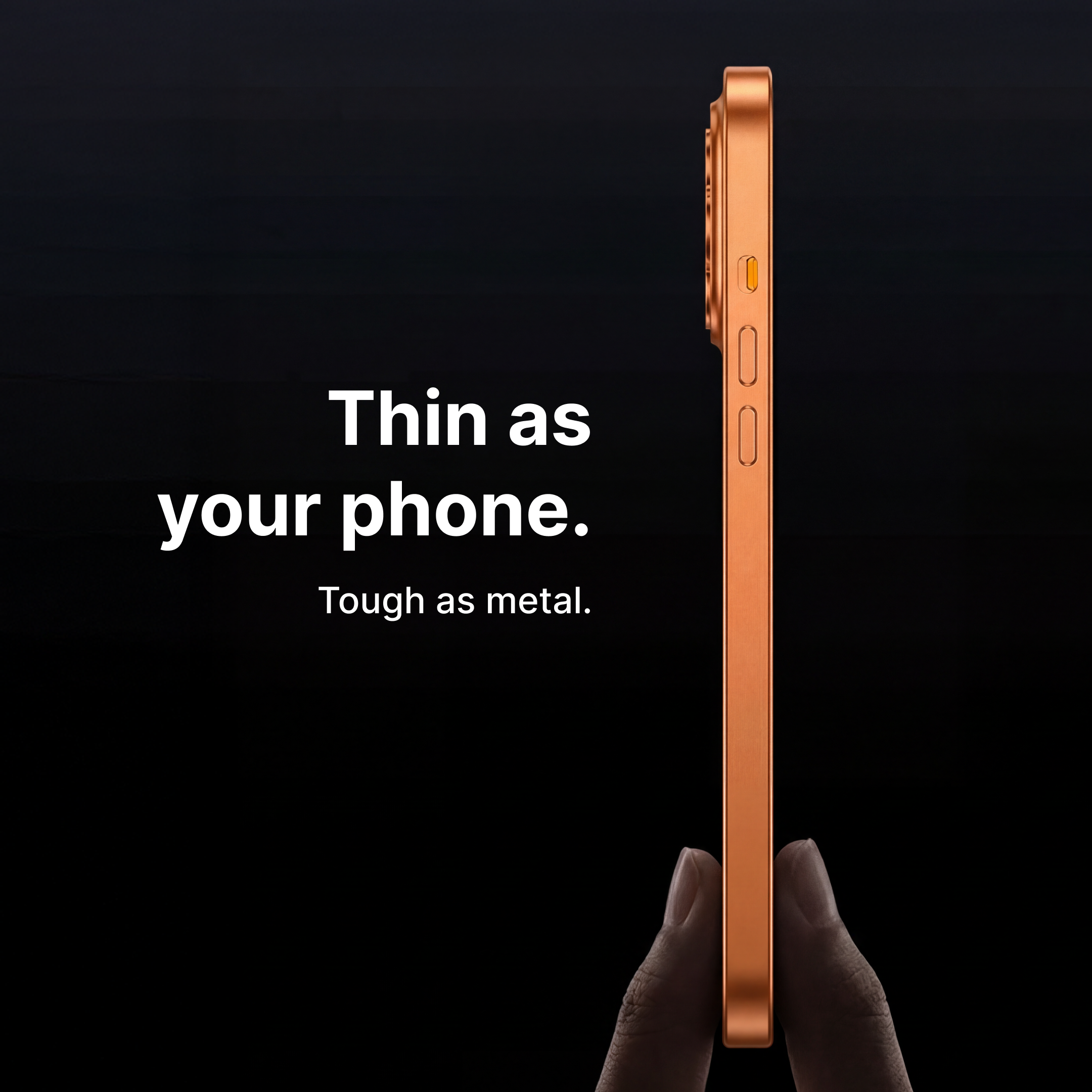 iPhone Metal Case with Camera Guard