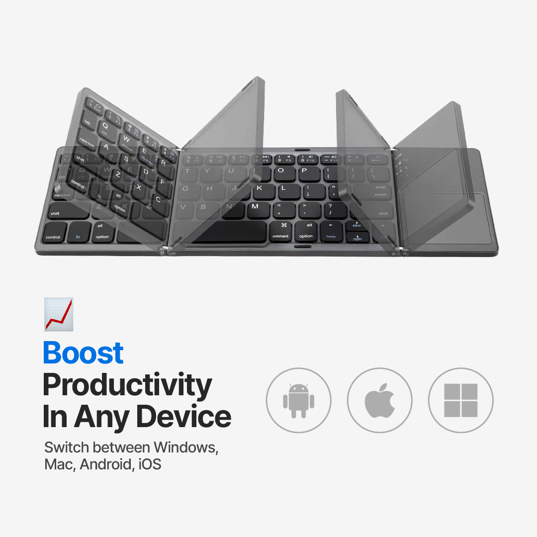 NanoFold Bluetooth Mini Keyboard