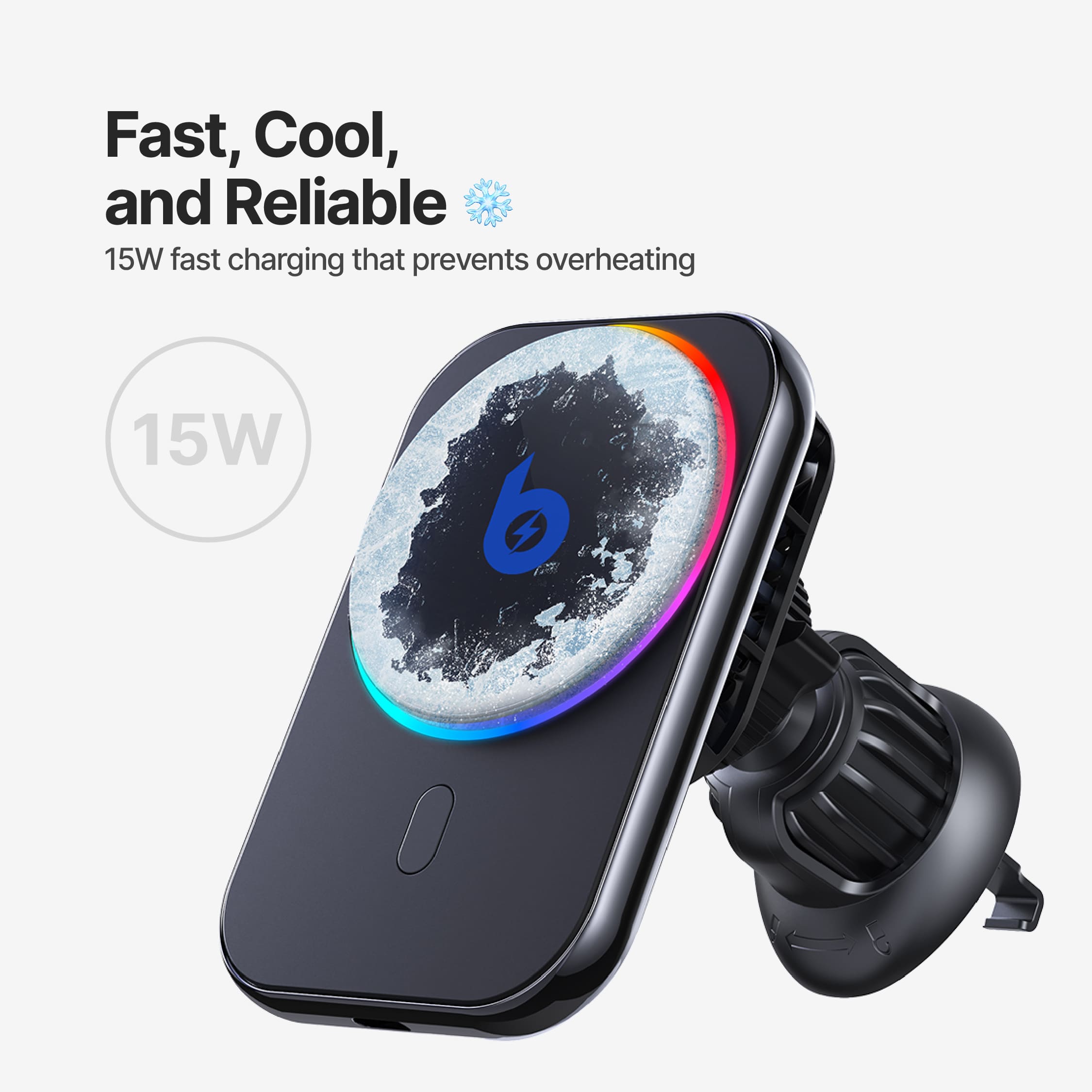 PolarCharge Qi2 Wireless MagSafe Phone Charger