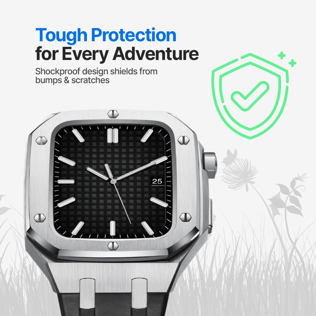 Riviera Premium Apple Watch Band & Case