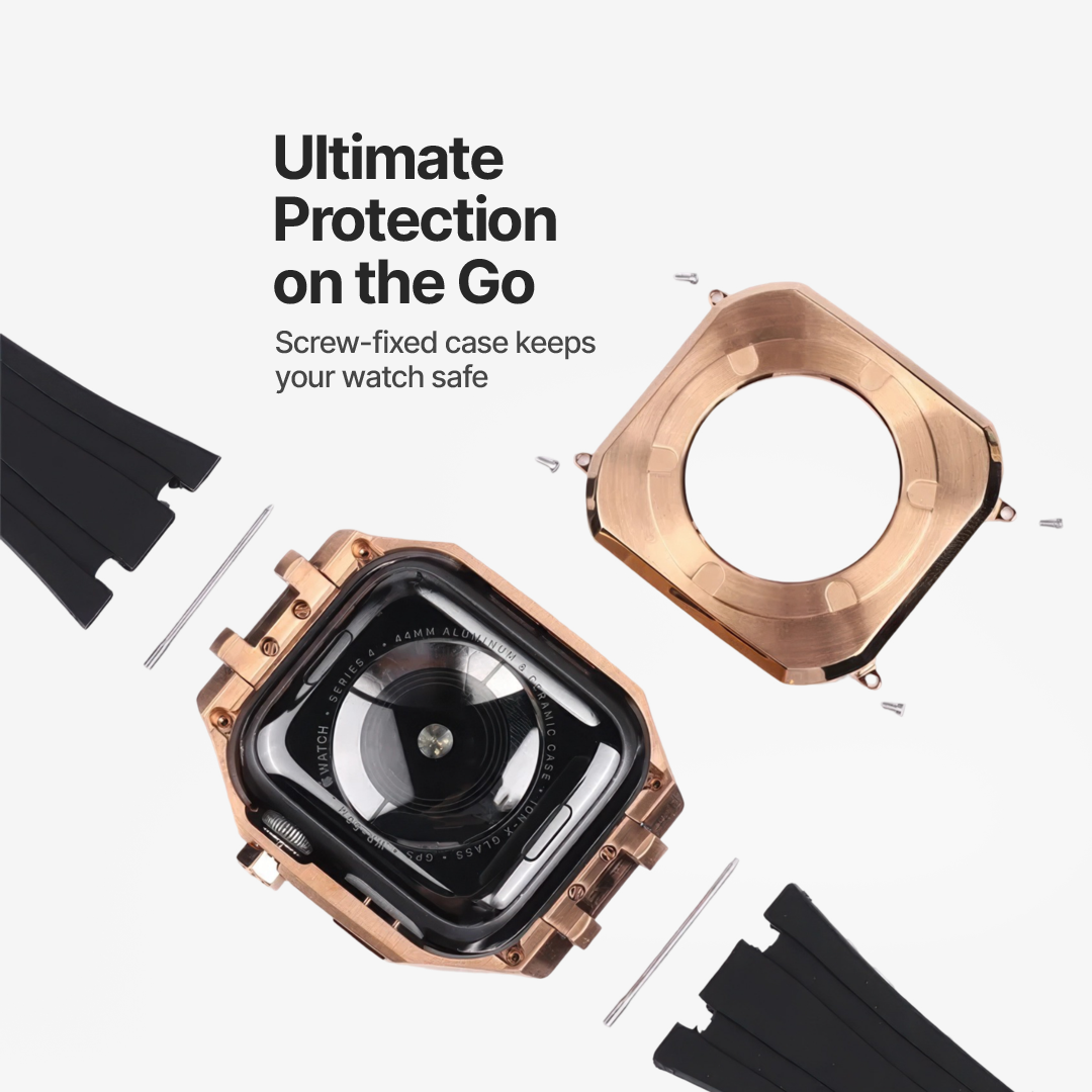 Riviera Premium Apple Watch Band & Case