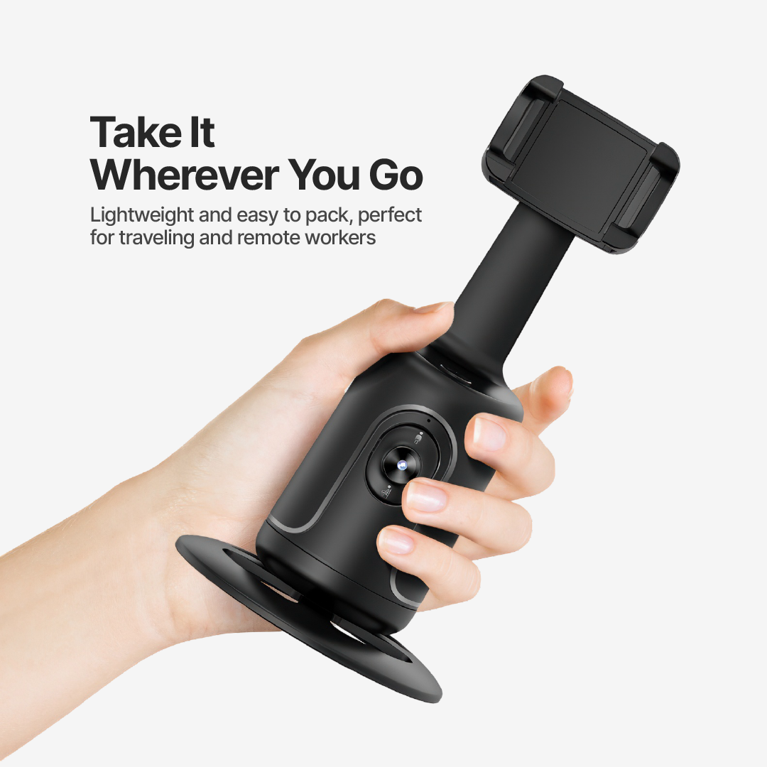 Smart360 AI Motion-Tracking Phone Camera Mount