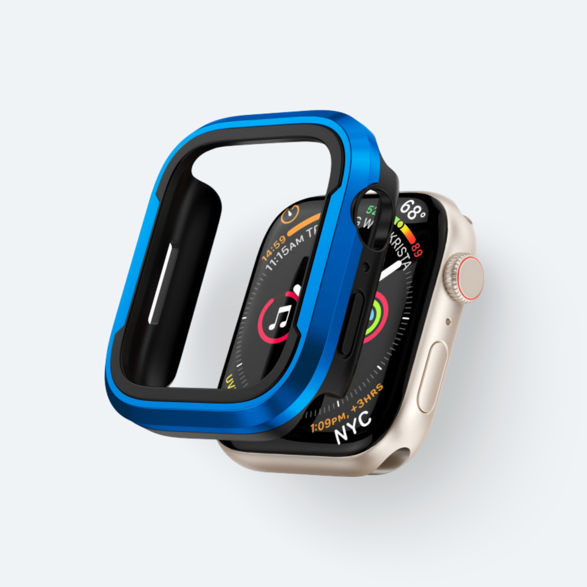 Scratch Protective Metal Case for Apple Watch